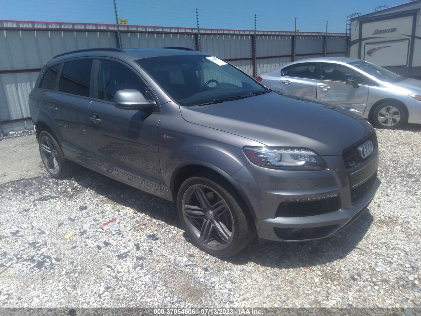 2015 AUDI Q7 3.0T S LINE PRESTIGE - WA1DGAFE4FD025355