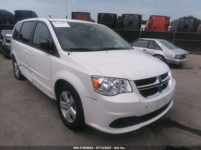 2013 DODGE GRAND CARAVAN SE - 2C4RDGBG6DR642961