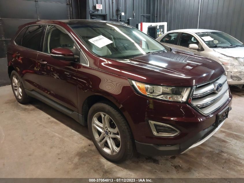 2017 FORD EDGE TITANIUM - 2FMPK4K88HBB14143