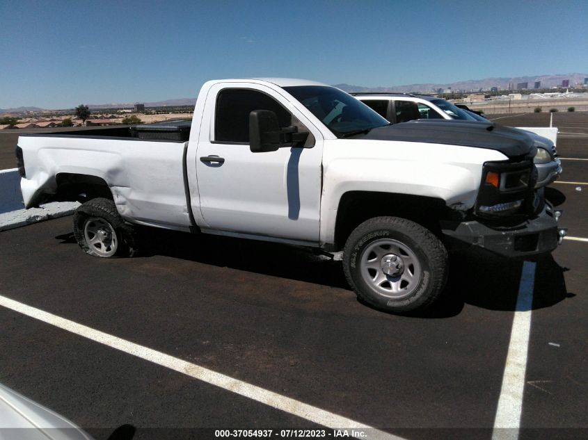 2018 CHEVROLET SILVERADO 1500 WORK TRUCK - 1GCNCNEH1JZ244861