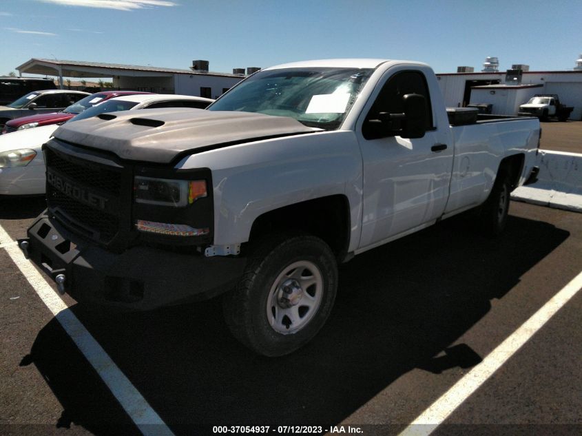 2018 CHEVROLET SILVERADO 1500 WORK TRUCK - 1GCNCNEH1JZ244861