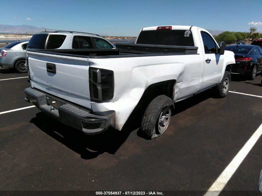 2018 CHEVROLET SILVERADO 1500 WORK TRUCK - 1GCNCNEH1JZ244861