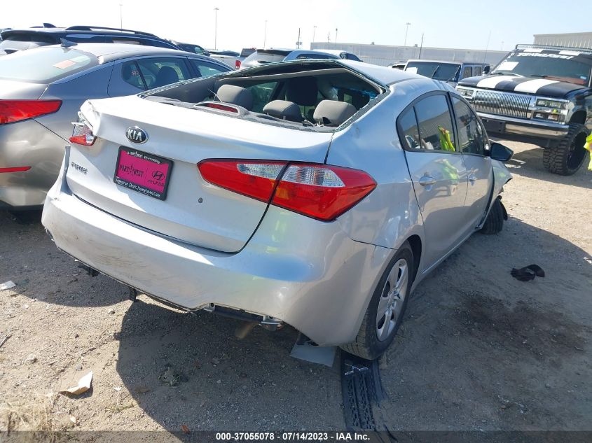 2015 KIA FORTE LX - KNAFK4A63F5410931