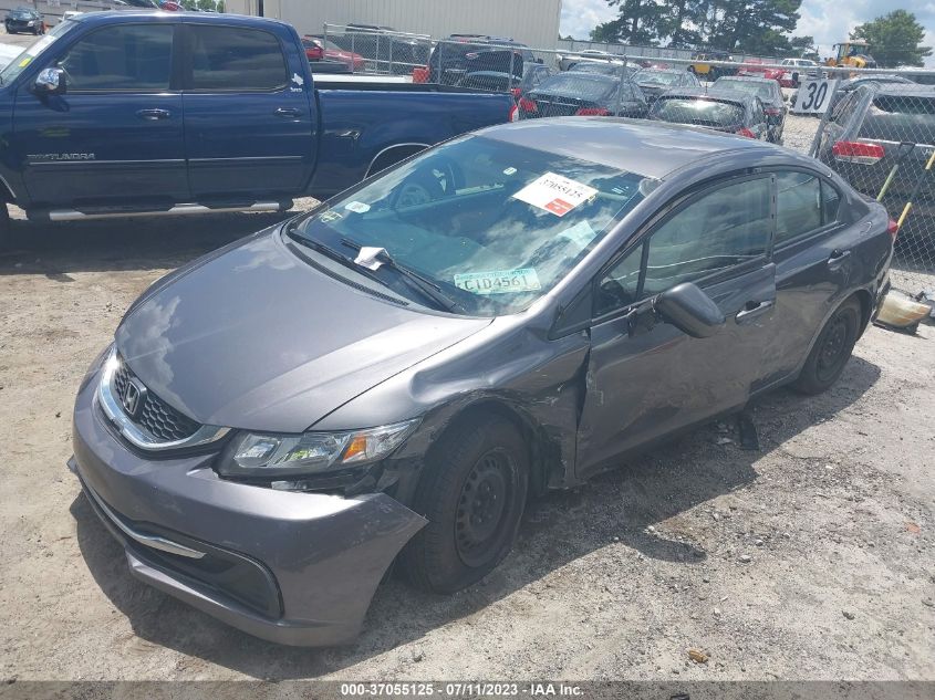 2014 HONDA CIVIC SEDAN LX - 19XFB2F52EE217292