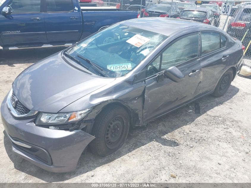 2014 HONDA CIVIC SEDAN LX - 19XFB2F52EE217292