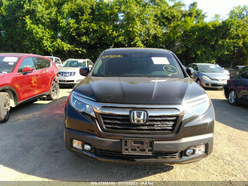 2019 HONDA RIDGELINE BLACK EDITION - 5FPYK3F80KB034401
