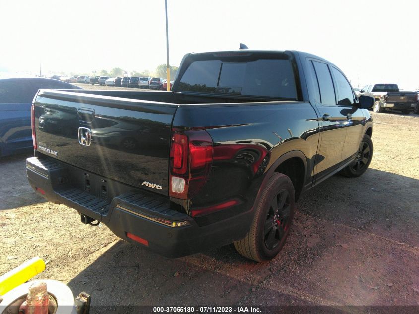 2019 HONDA RIDGELINE BLACK EDITION - 5FPYK3F80KB034401