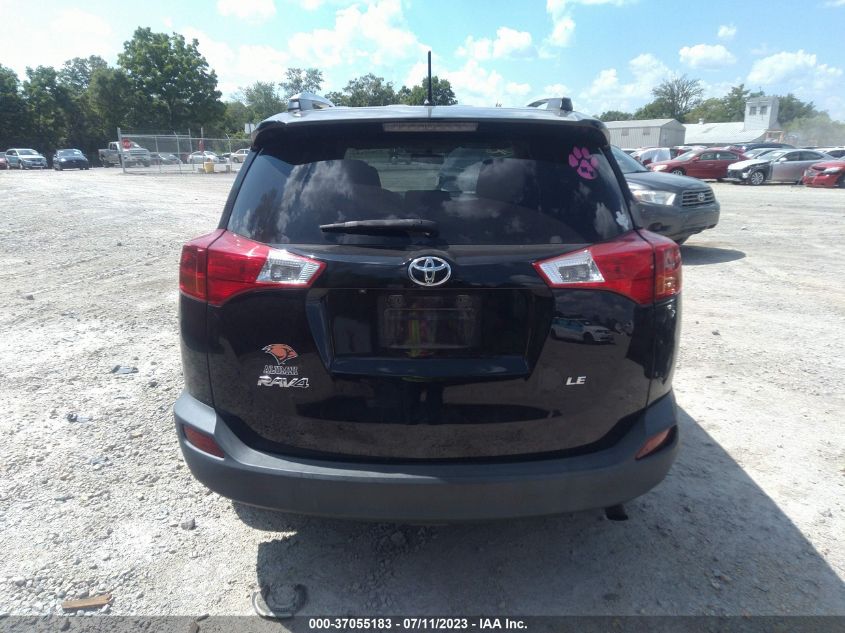 2013 TOYOTA RAV4 LE - 2T3ZFREV0DW010804