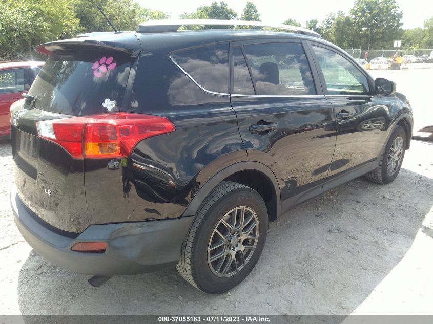 2013 TOYOTA RAV4 LE - 2T3ZFREV0DW010804