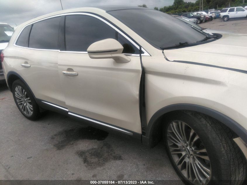 2016 LINCOLN MKX RESERVE - 2LMTJ8LR4GBL51098
