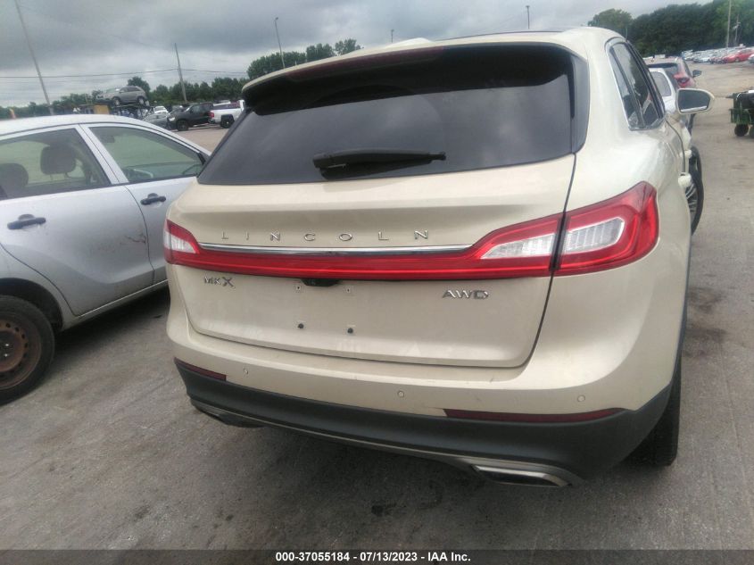 2016 LINCOLN MKX RESERVE - 2LMTJ8LR4GBL51098