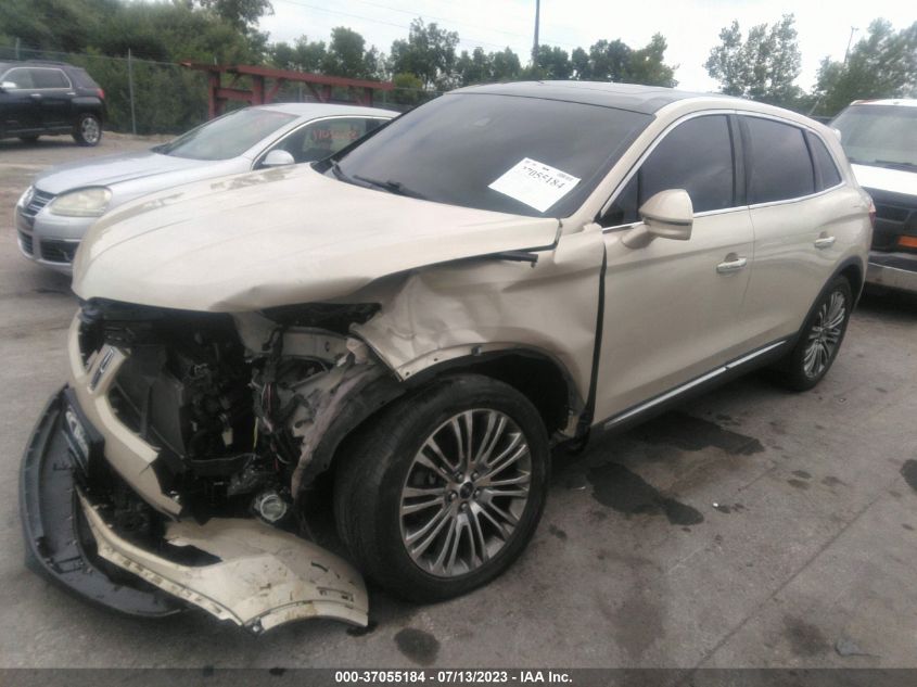 2016 LINCOLN MKX RESERVE - 2LMTJ8LR4GBL51098