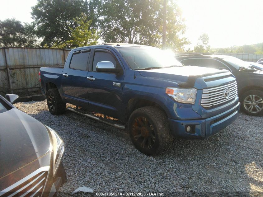 2016 TOYOTA TUNDRA 4WD TRUCK PLATINUM/1794 - 5TFAW5F10GX538473