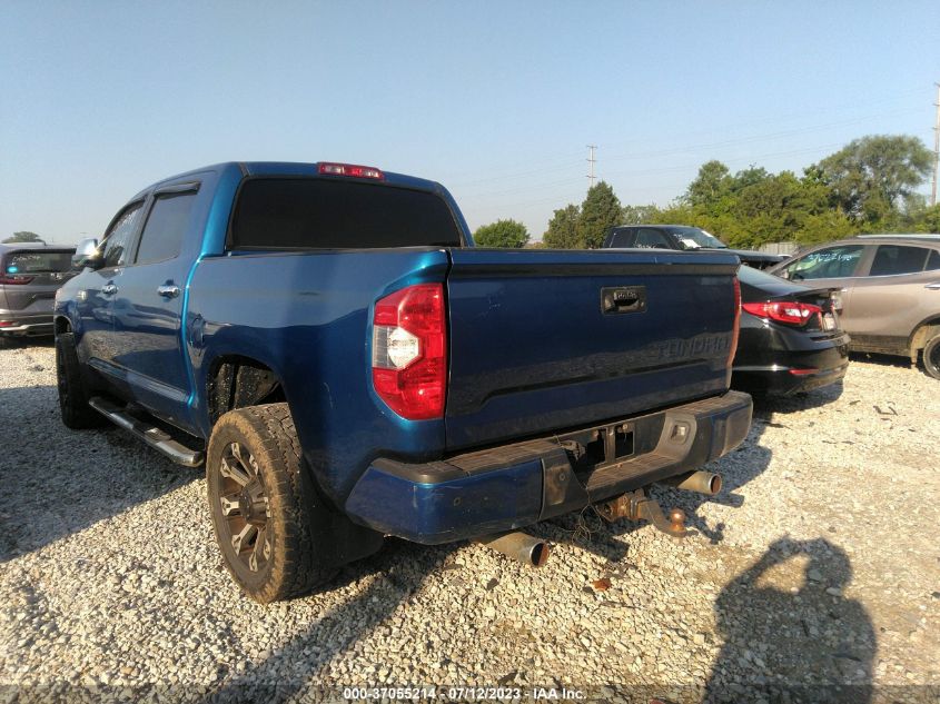 2016 TOYOTA TUNDRA 4WD TRUCK PLATINUM/1794 - 5TFAW5F10GX538473