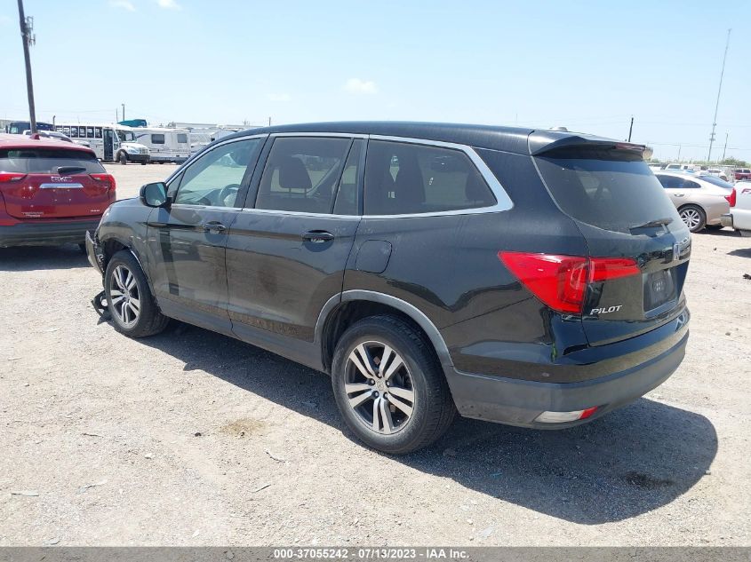 2016 HONDA PILOT EX-L - 5FNYF5H62GB010256