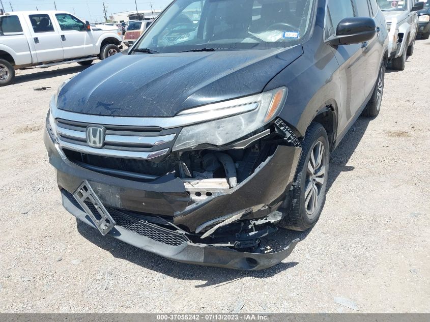 2016 HONDA PILOT EX-L - 5FNYF5H62GB010256