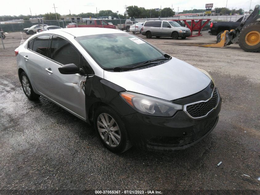 2014 KIA FORTE LX - KNAFX4A6XE5137714