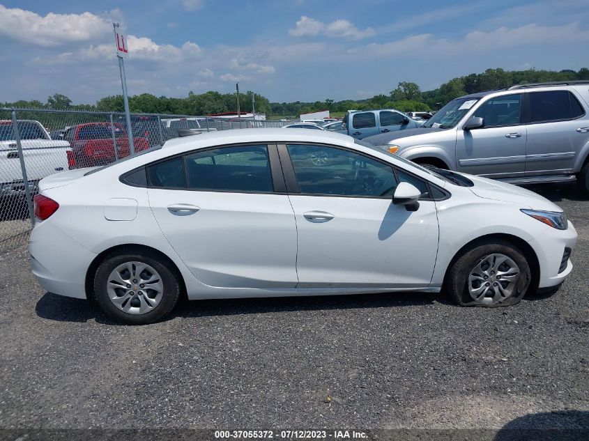 2019 CHEVROLET CRUZE LS - 1G1BC5SM9K7123182