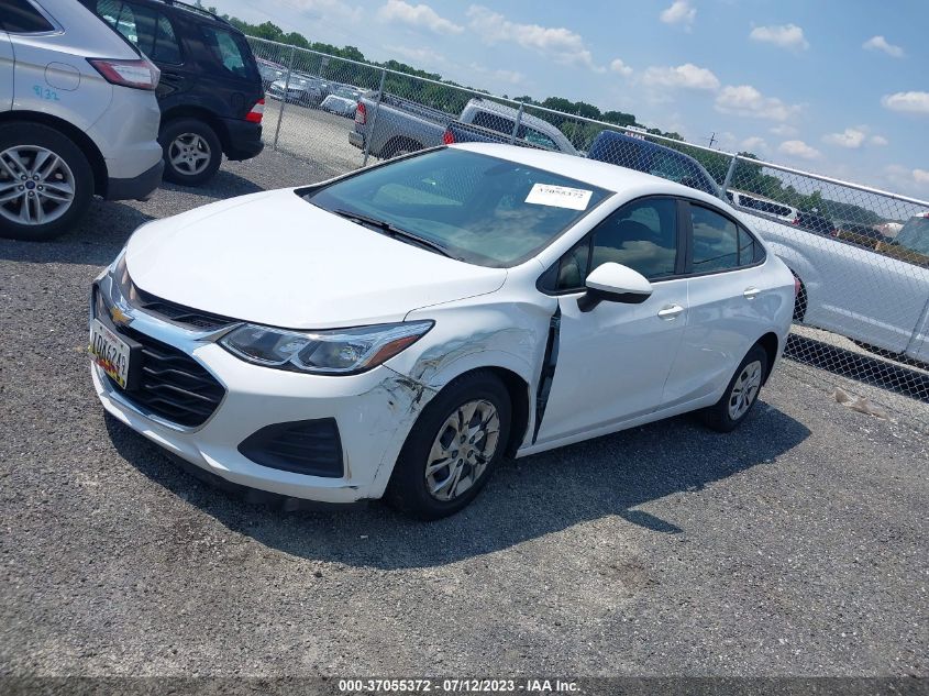 2019 CHEVROLET CRUZE LS - 1G1BC5SM9K7123182