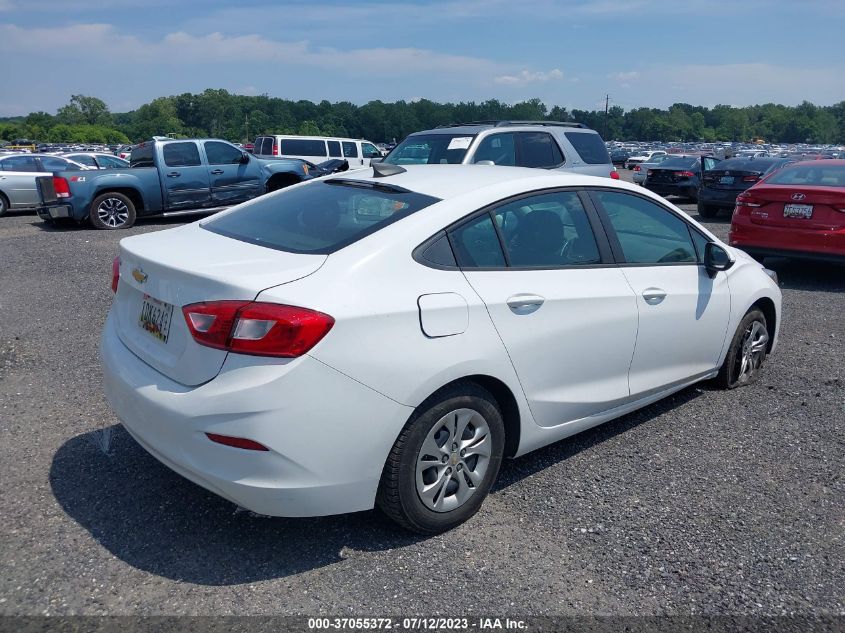 2019 CHEVROLET CRUZE LS - 1G1BC5SM9K7123182