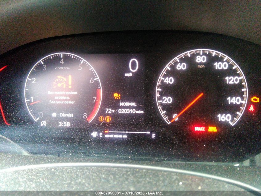 2022 HONDA CIVIC SI 2HGFE1E50NH471902