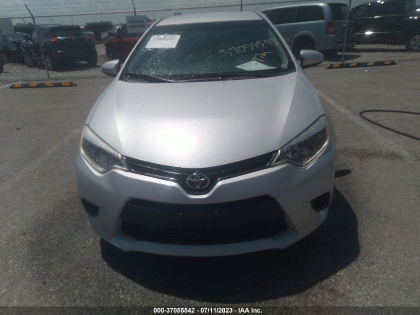 2014 TOYOTA COROLLA L/LE/S/S PLUS/LE PLUS - 2T1BURHE0EC185360