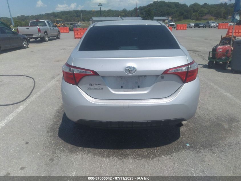 2014 TOYOTA COROLLA L/LE/S/S PLUS/LE PLUS - 2T1BURHE0EC185360