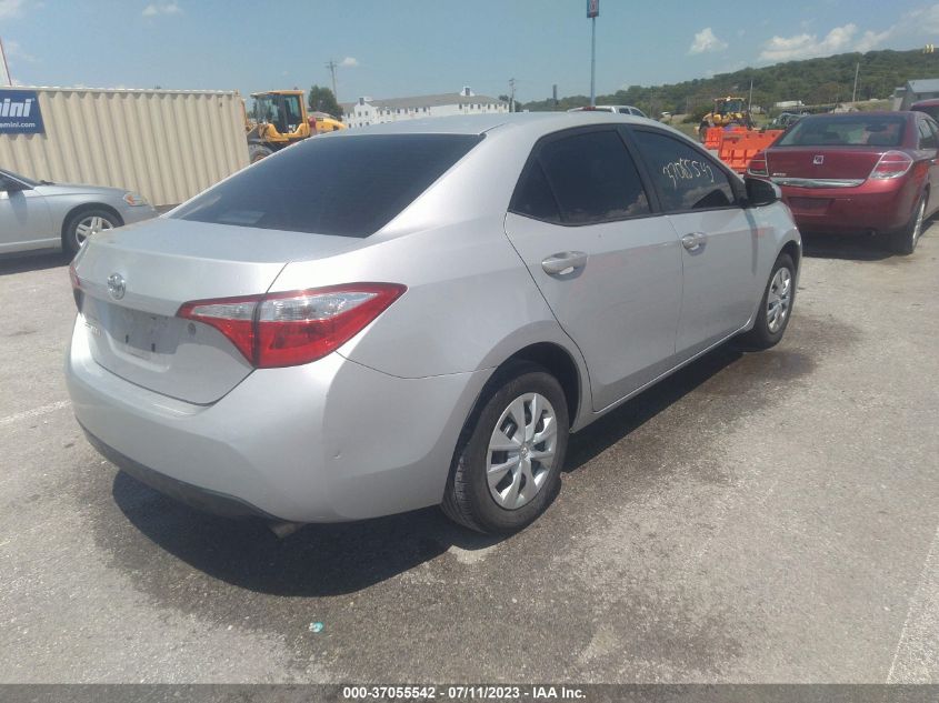 2014 TOYOTA COROLLA L/LE/S/S PLUS/LE PLUS - 2T1BURHE0EC185360