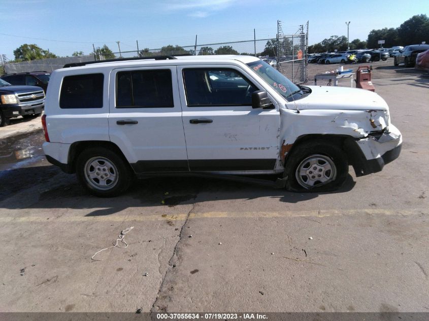 2014 JEEP PATRIOT SPORT - 1C4NJPBB0ED925257