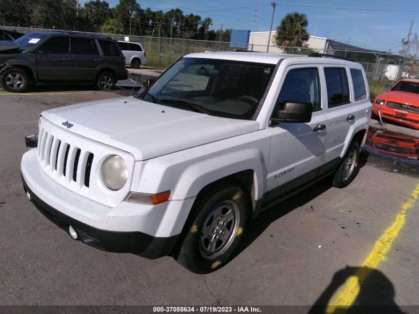 2014 JEEP PATRIOT SPORT - 1C4NJPBB0ED925257