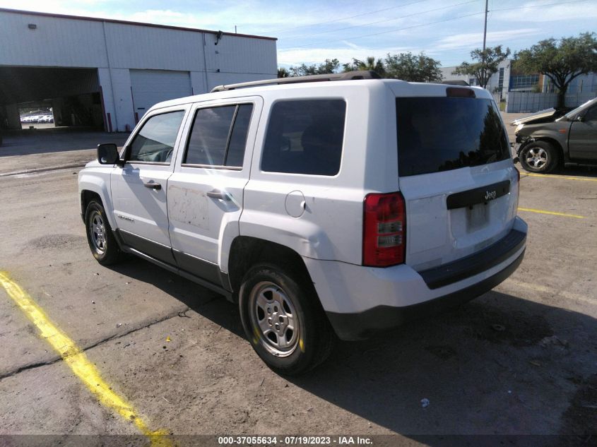 2014 JEEP PATRIOT SPORT - 1C4NJPBB0ED925257