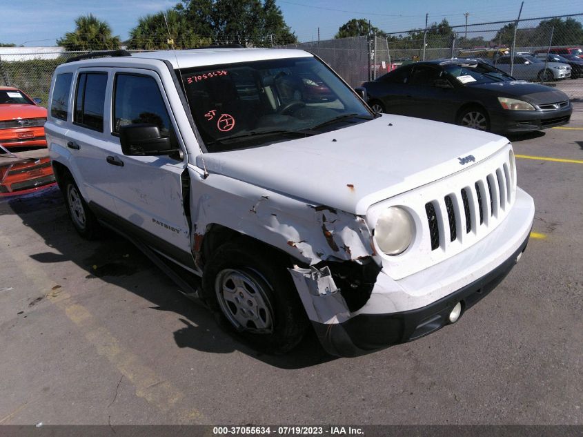 2014 JEEP PATRIOT SPORT - 1C4NJPBB0ED925257