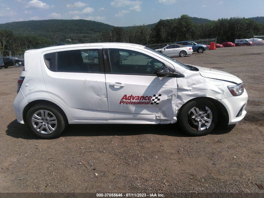 2020 CHEVROLET SONIC LT - 1G1JG6SB8L4115291