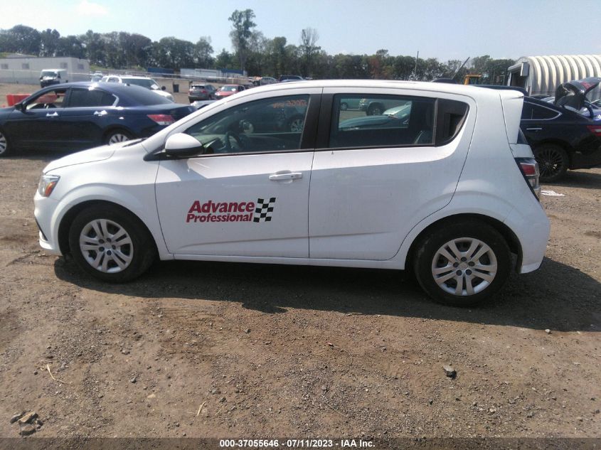 2020 CHEVROLET SONIC LT - 1G1JG6SB8L4115291
