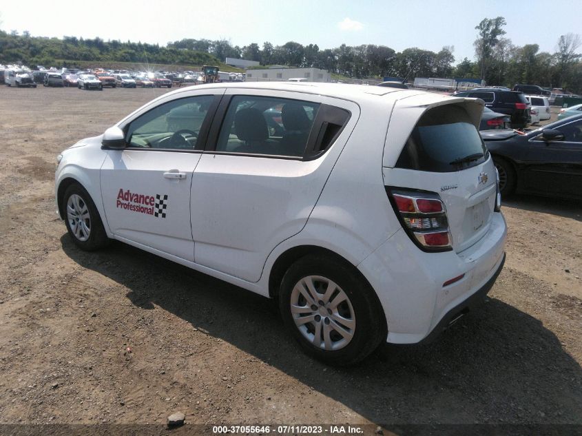2020 CHEVROLET SONIC LT - 1G1JG6SB8L4115291