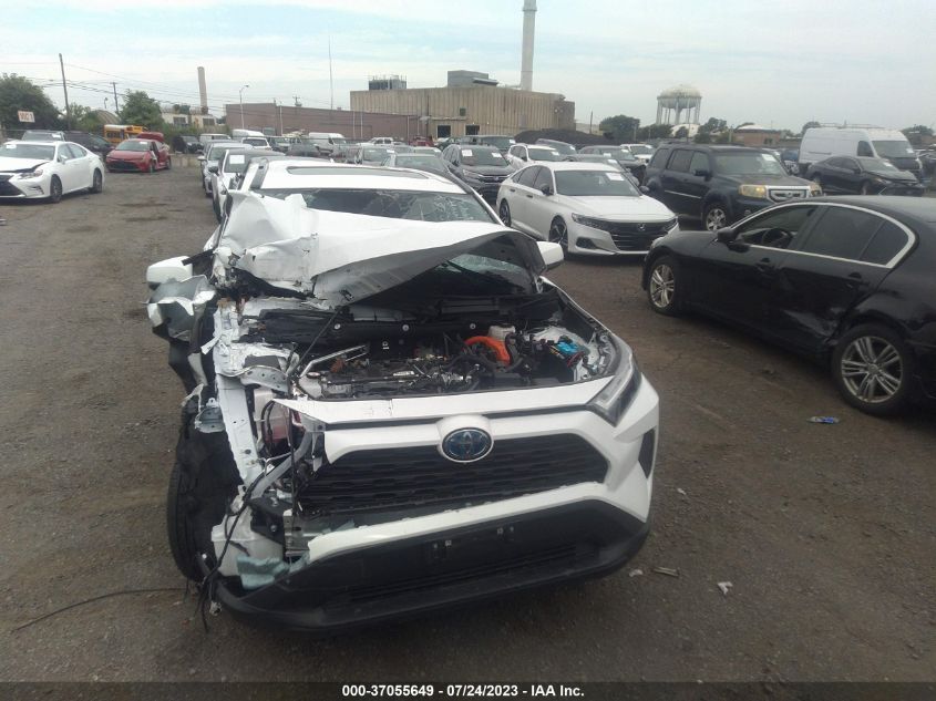 2022 TOYOTA RAV4 HYBRID XLE - 4T3RWRFV0NU059601