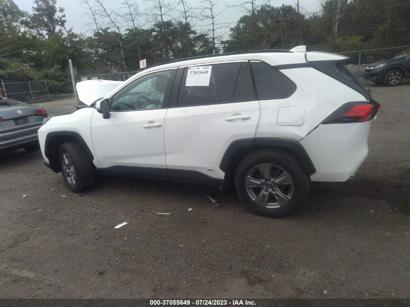 2022 TOYOTA RAV4 HYBRID XLE - 4T3RWRFV0NU059601