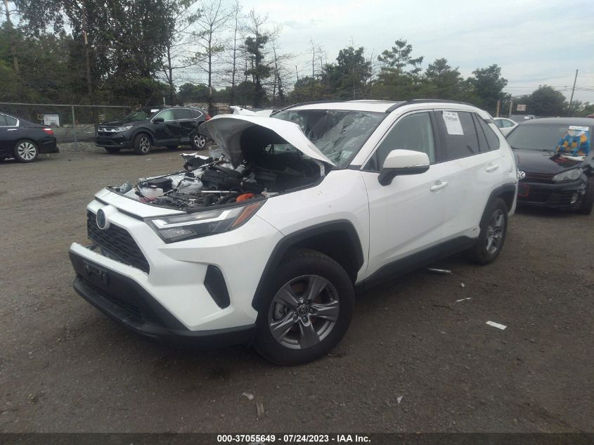 2022 TOYOTA RAV4 HYBRID XLE - 4T3RWRFV0NU059601