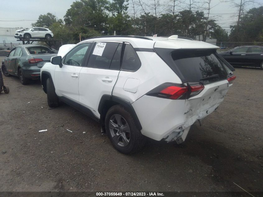2022 TOYOTA RAV4 HYBRID XLE - 4T3RWRFV0NU059601