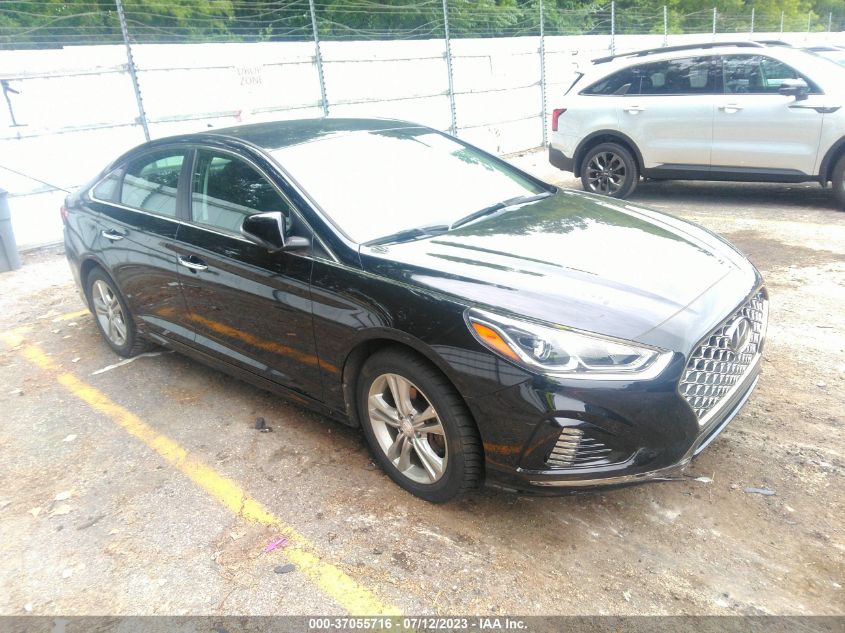 2018 HYUNDAI SONATA SEL+ - 5NPE34AF7JH713117