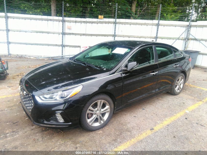 2018 HYUNDAI SONATA SEL+ - 5NPE34AF7JH713117