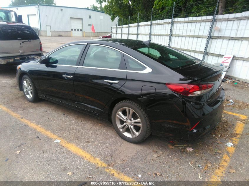 2018 HYUNDAI SONATA SEL+ - 5NPE34AF7JH713117