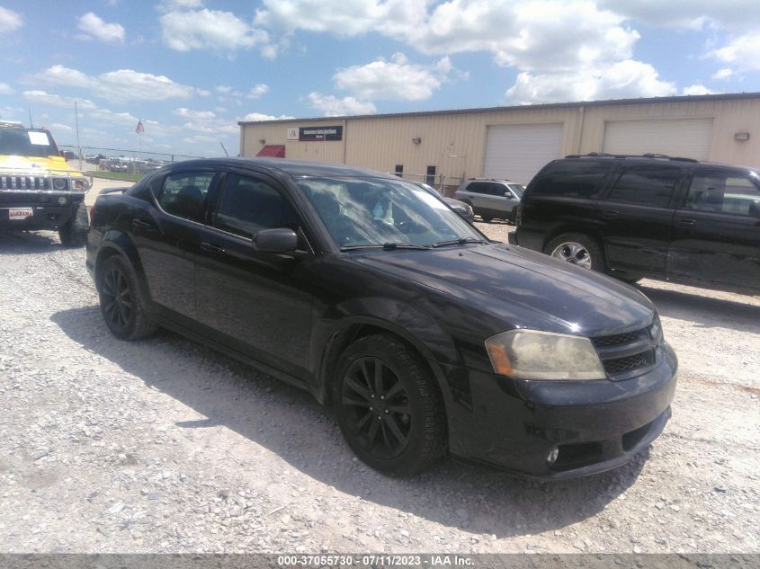 2013 DODGE AVENGER SXT - 1C3CDZCB5DN655089