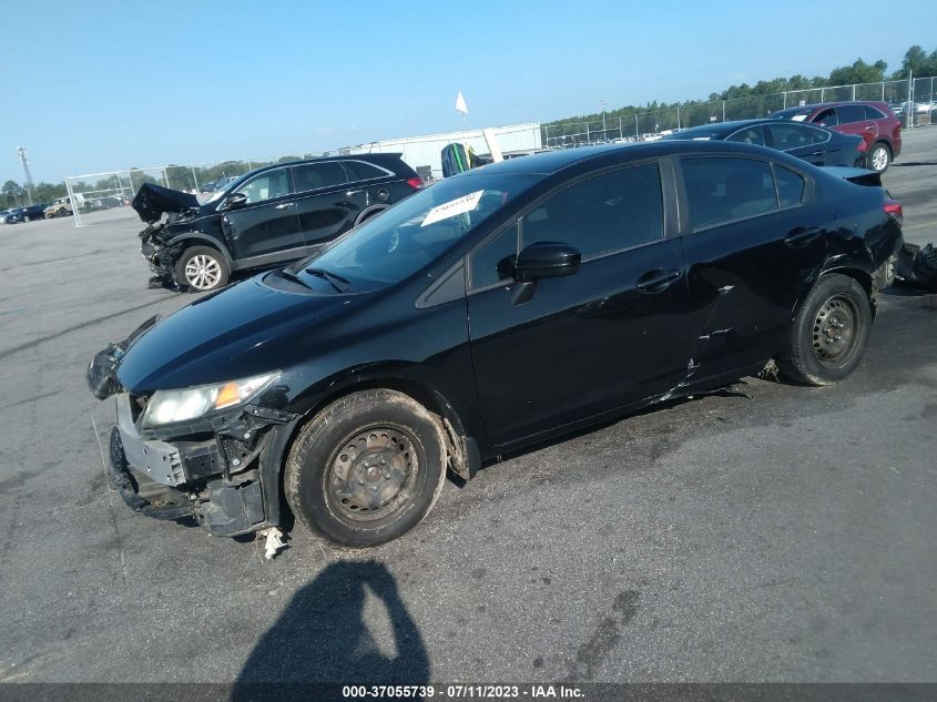 2015 HONDA CIVIC SEDAN LX - 19XFB2F52FE021841