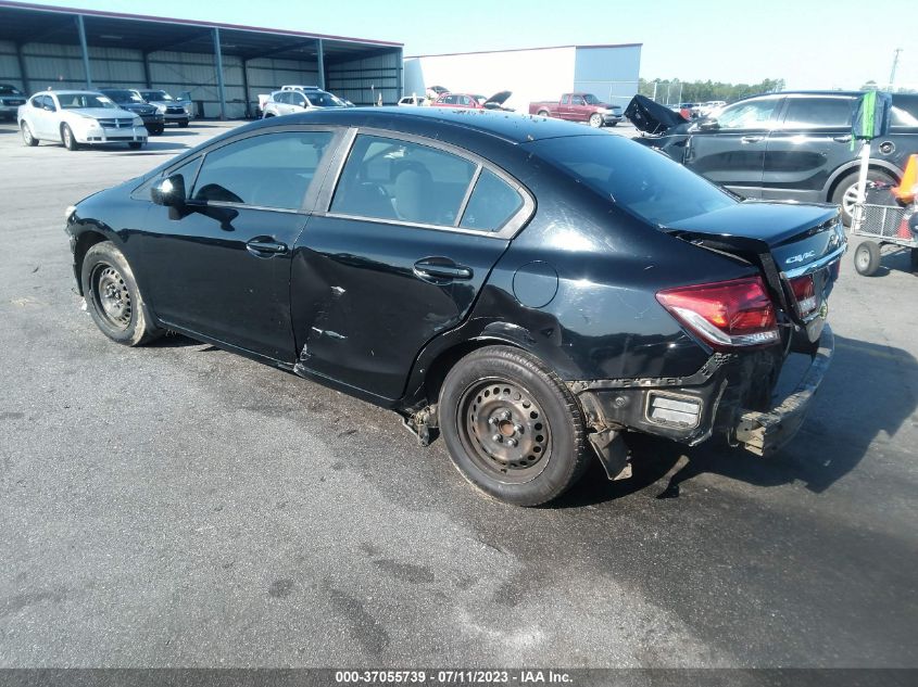 2015 HONDA CIVIC SEDAN LX - 19XFB2F52FE021841