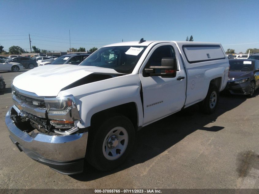 2016 CHEVROLET SILVERADO 1500 WORK TRUCK - 1GCNCNEHXGZ301275