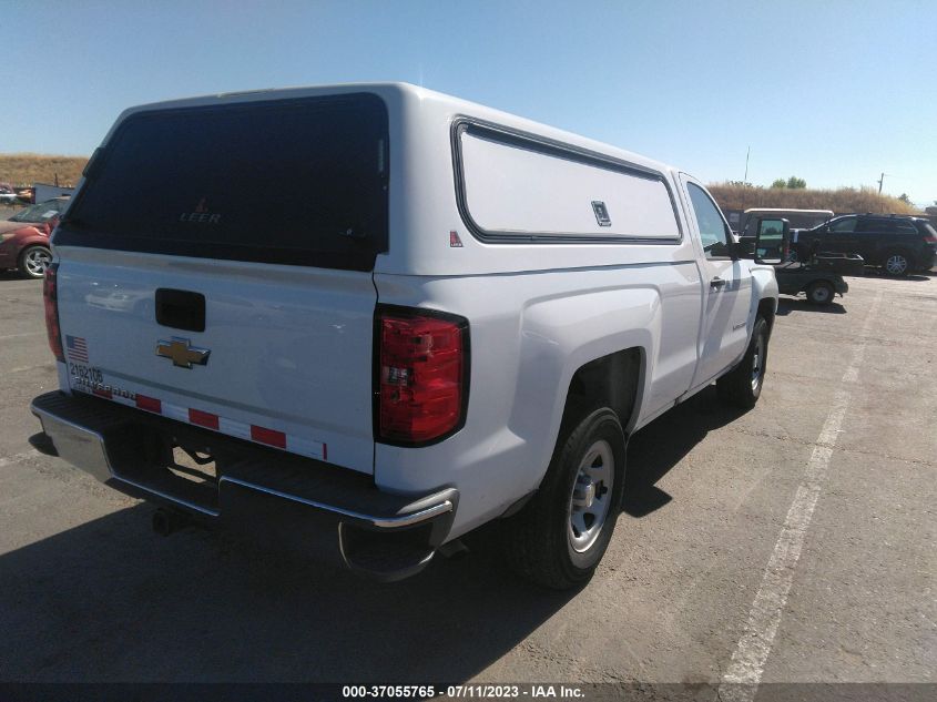 2016 CHEVROLET SILVERADO 1500 WORK TRUCK - 1GCNCNEHXGZ301275