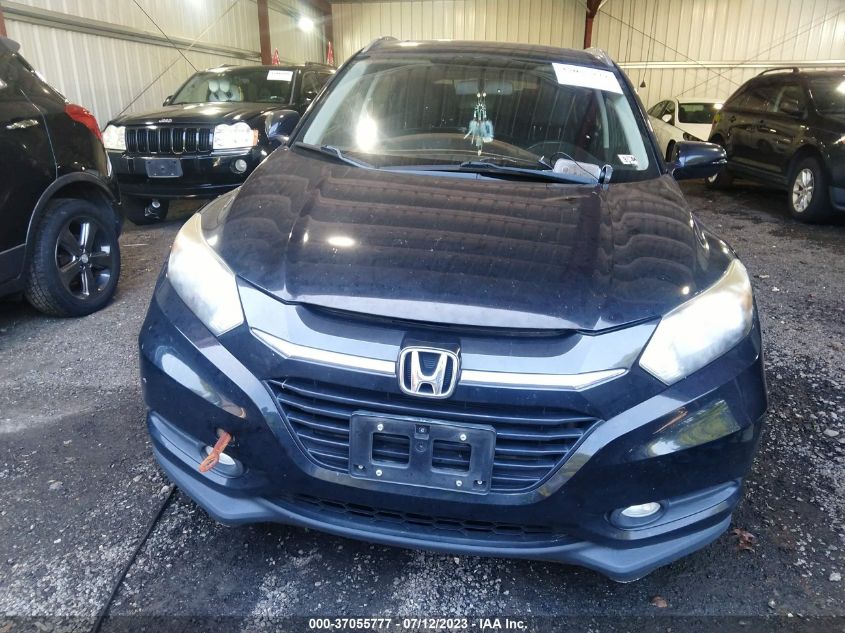 2016 HONDA HR-V EX-L W/NAVI - 3CZRU6H78GM740235