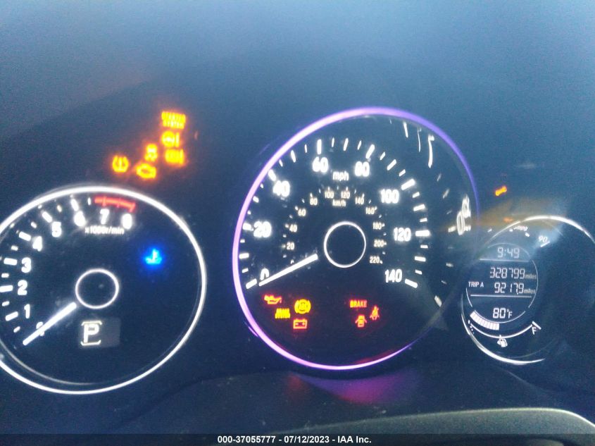 2016 HONDA HR-V EX-L W/NAVI - 3CZRU6H78GM740235