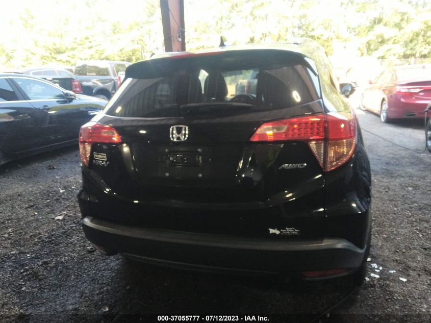 2016 HONDA HR-V EX-L W/NAVI - 3CZRU6H78GM740235